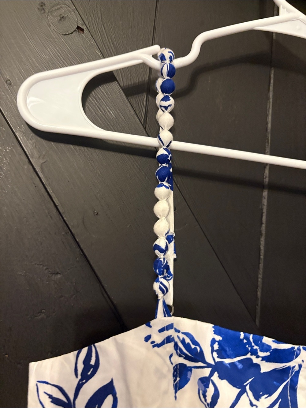 1. State Blue Floral Midi Dress on White - Picture 4 of 6